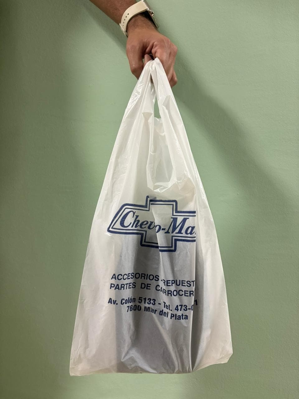 Bolsa camiseta de polietileno