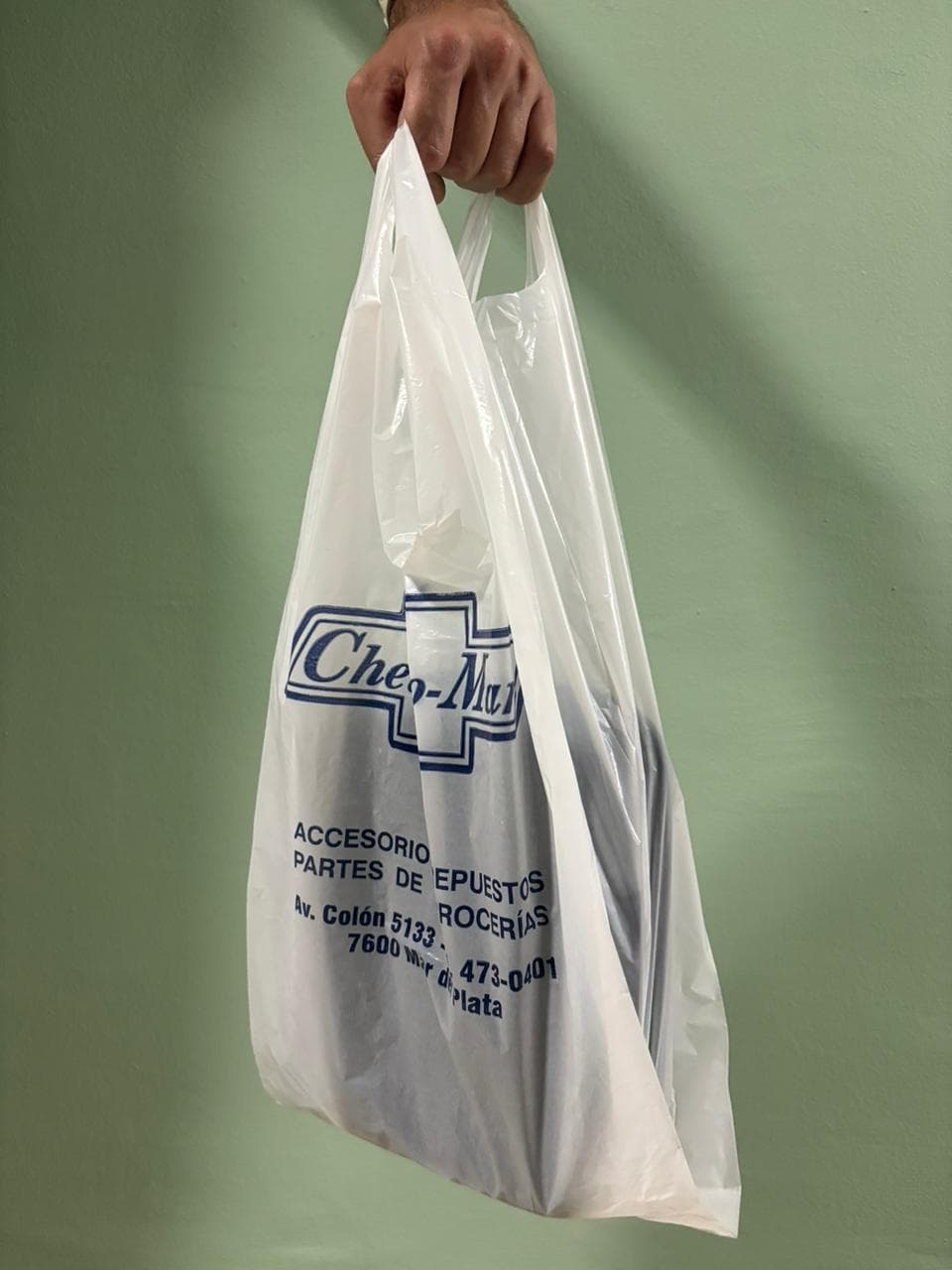 Bolsa de fondo de polietileno