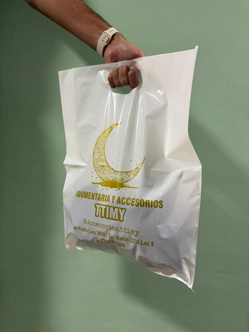 Bolsa impresa para TTIMY Indumentaria y Accesorios